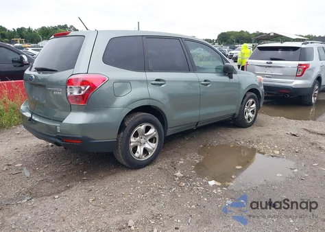 2014 Subaru Forester 2.5I z USA, uszkodzony, nr VIN JF2SJAAC2EH541162